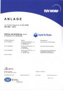 Szpital Na Wyspie - Zertifikat ISO DE - anlage